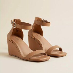 TORRID Square Toe Demi Wedge 9.5 WW NWT